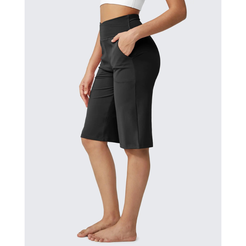 Loose High-Waist Casual Cropped Yoga Pants(🌞Summer New Arrivals)