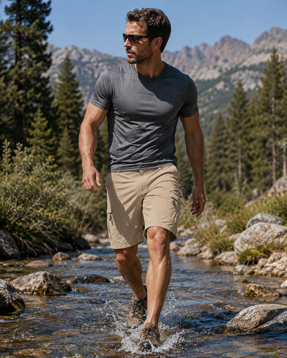 Men's Hiking Cargo Shorts 9