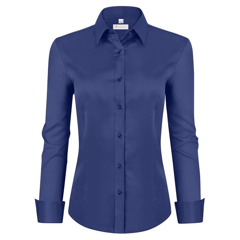 🔥Womens Classic-Fit Dress Shirts