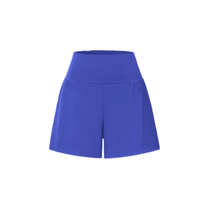 Super High Waisted Back Pocket & Side Hidden Pocket 2-in-1 Yoga Shorts