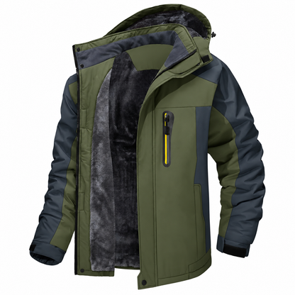 🔥 BESTSELLER | Men's Fleece-Lined Outdoor Jacket
