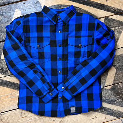 Men’s Heavyweight Cotton Snap-Front Flannel Jacket