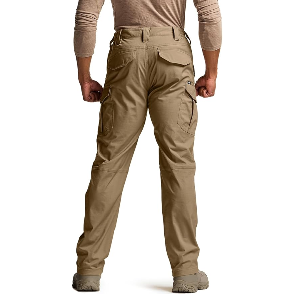 🔥Clearance sale, limited stock 🔥Men's Flex Stretch Tactical Pants, Water Resistant Ripstop Cargo Pants
