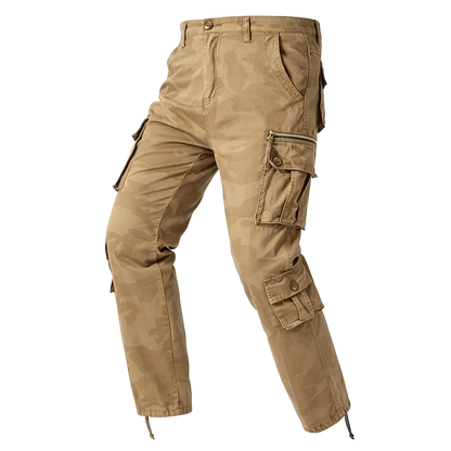 Men's Outdoor Camouflage Cargo Trousers – Durable ripstop fabric, multi-pockets