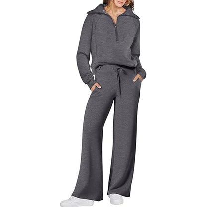Women 2 Piece Set Sweatsuits Lounge Fall Outfits