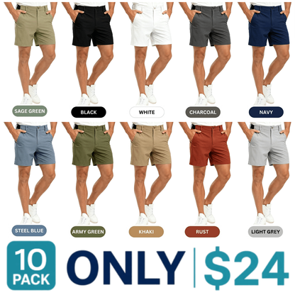 Men's golf casual shorts