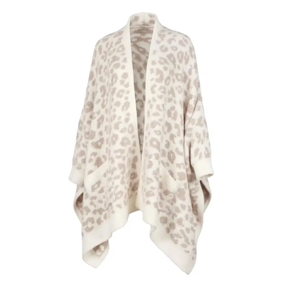 🔥Women's Sherpa Wearable Blanket Poncho - One Size (100% Cotton)
