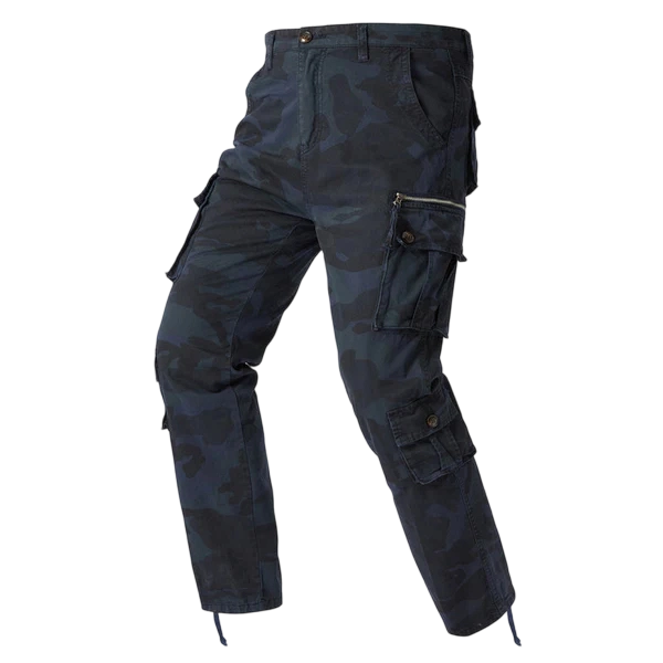 Men's Outdoor Camouflage Cargo Trousers – Durable ripstop fabric, multi-pockets