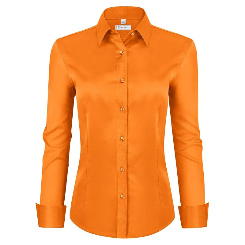 🔥Womens Classic-Fit Dress Shirts