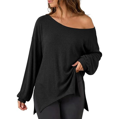 Women’s Oversized Off-Shoulder Sweatshirt