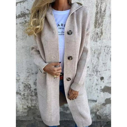Damen-Strickjacke mit Knopfleiste
