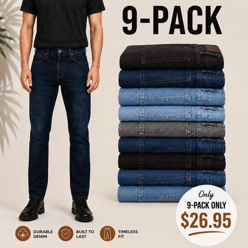 Clearance sale, limited stock — CLASSIC FIT JEANS