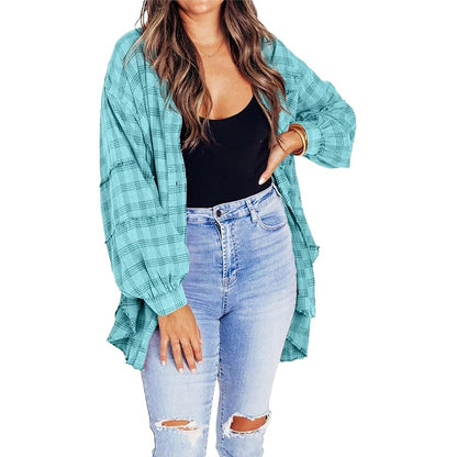 Women's Vintage 100% Cotton Flannel Shirt