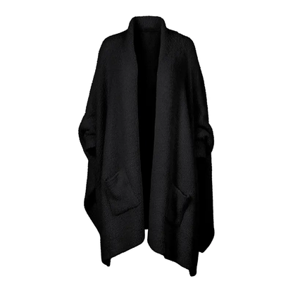 🔥Women's Sherpa Wearable Blanket Poncho - One Size (100% Cotton)
