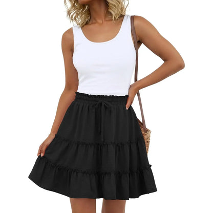 Women's Bohemian Style Midi Skirt