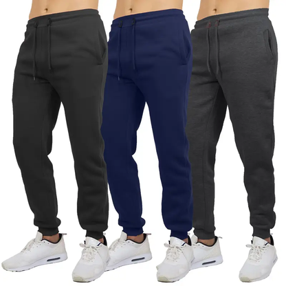 Men's Slim Fit Fleece Lined Joggers
