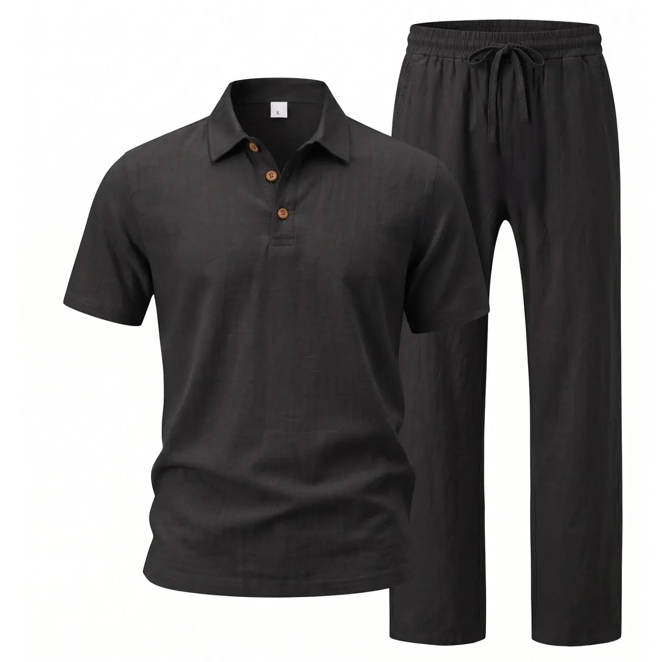 Men’s Linen Beach Two Piece Set