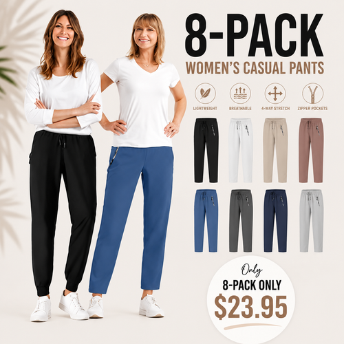 Women's Ultra Stretch Ice Silk Comfort Casual Pants