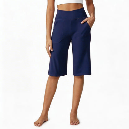 Loose High-Waist Casual Cropped Yoga Pants(🌞Summer New Arrivals)