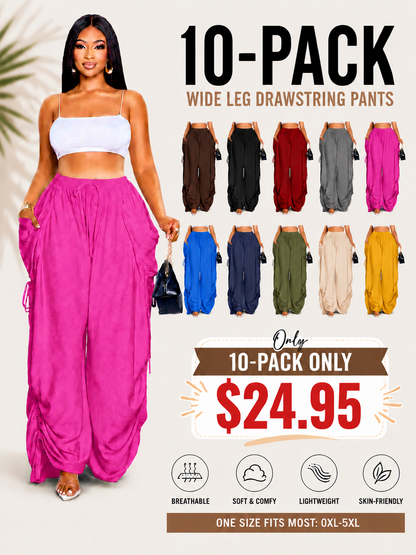 ❤️DEALS FOR YOU-Women's Casual Loose-Fit Wide Leg Pants