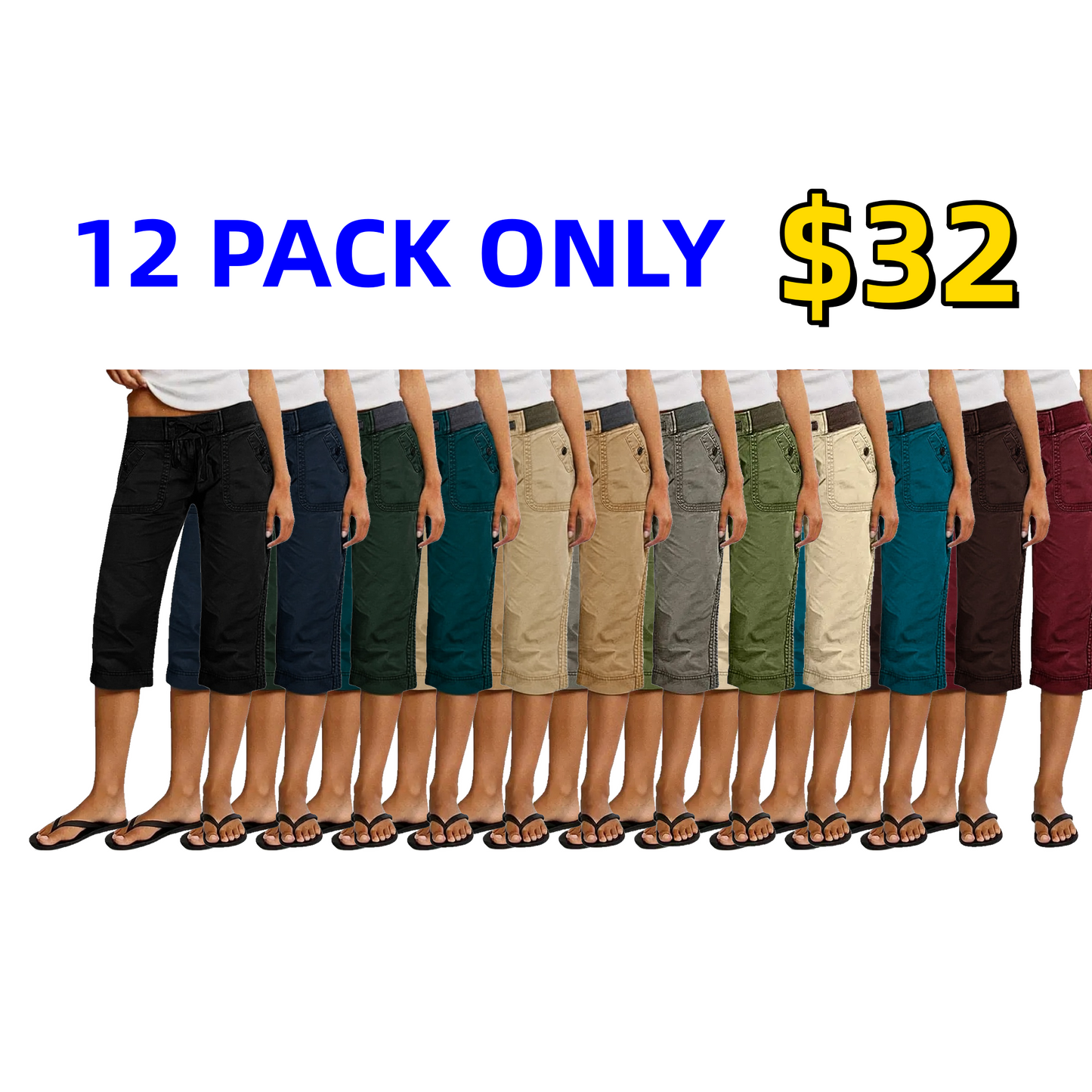 High-waisted straight-leg cropped trousers with drawstring and button details