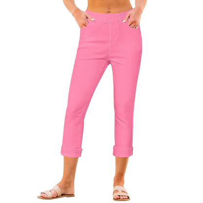 ❤️DEALS FOR YOU-Women's High-Waisted Pull-On Slim Fit Jeans
