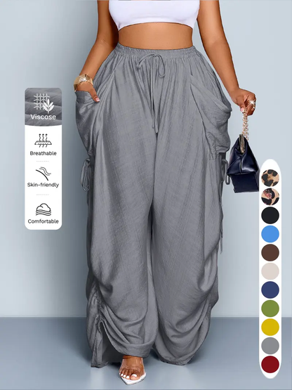❤️DEALS FOR YOU-Women's Casual Loose-Fit Wide Leg Pants