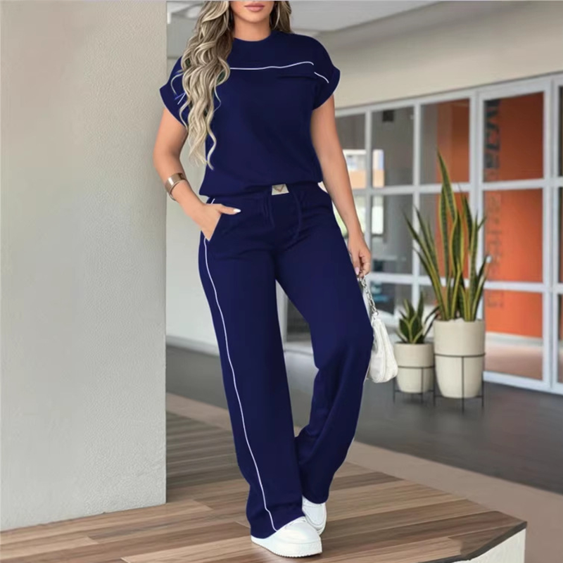 Women's Casual 2-Piece Pants Set